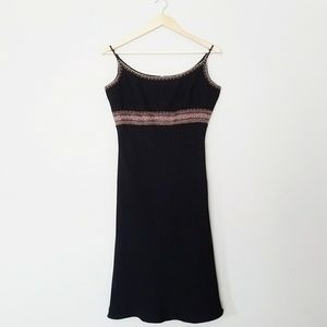 Vintage Maggy London Black Dress | Size 6